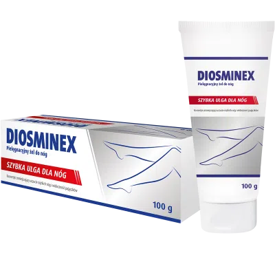 Diosminex szybka ulga dla nóg, żel, 100 g