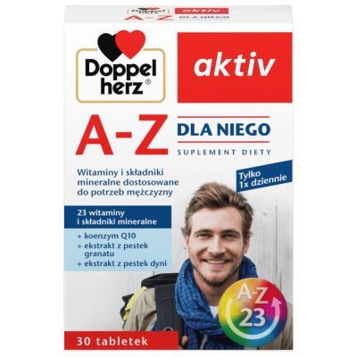 Doppelherz Aktiv A-Z Dla Niego, tabletki, 30 szt.