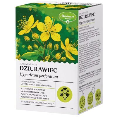 Dziurawiec, herbatka zioł.w toreb.do zaparz., 30 sasz.