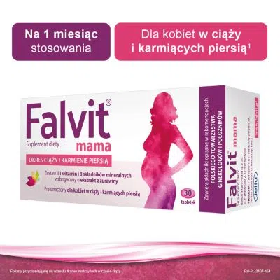 Falvit mama, tabletki powlekane, 30 szt.