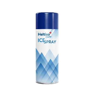 HELTISO care ICE SPRAY, sztuczny lód, spray, 400 ml