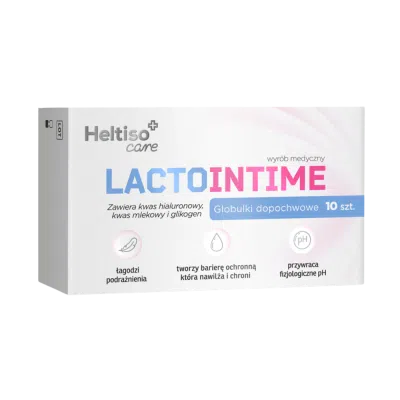 Heltiso Care Lactointime globulki dopochwowe, 10 sztuk