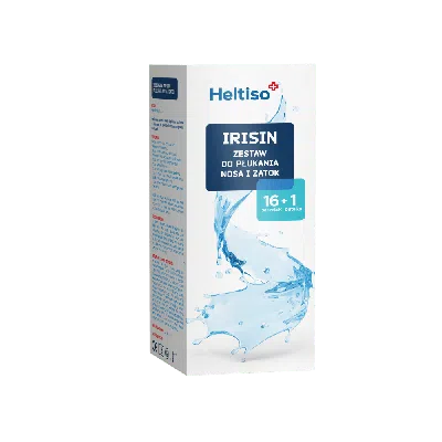 Heltiso Irisin zestaw do płukania nosa i zatok