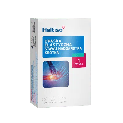 Heltiso opaska elastyczna stawu nadgarstkowego krótka, rozmiar M