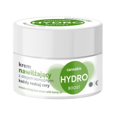 Ideepharm Ideederm, krem,nawilżający z olejem konopnym,50 ml