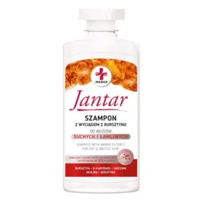 Jantar Medica, szamp.,z wyciąg z burszt.wł.such,łamliw,330ml