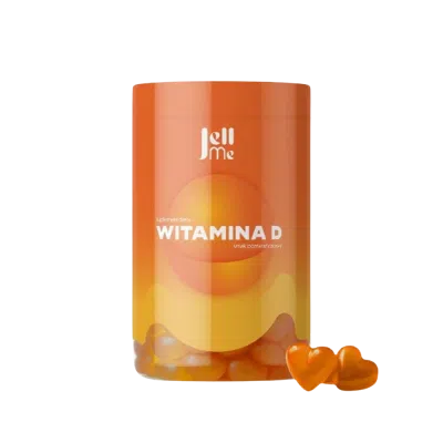 JellMe Witamina D 2000 IU, żelki 250 g  (ok. 50 szt.)