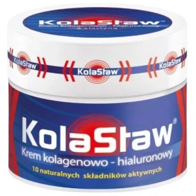 KolaStaw, krem, kolagenowo-hialuronowy,  50 ml