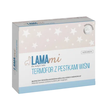  LAMAmi termofor z pestkami wiśni