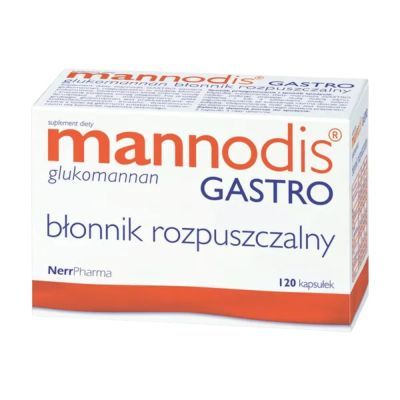 Mannodis Gastro, kaps.twarde, blonnik, rozpuszczalny,  60szt