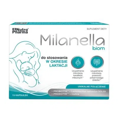 Milanella biom, kaps., 15 szt