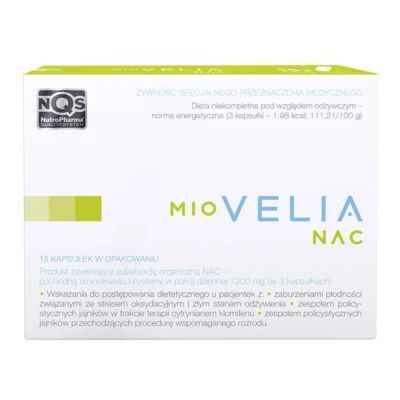 Miovelia NAC, kaps., 15 szt