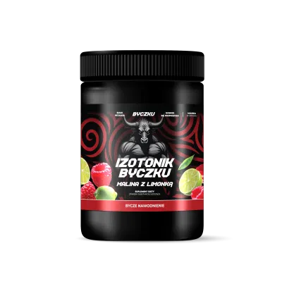 BYCZKU Izotonik Byczku malina z limonką, 700g