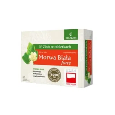Morwa Biała Forte, tabletki powlekane, 60 szt.