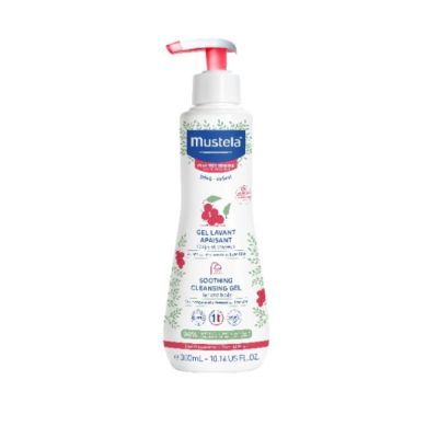 Mustela Bebe-Enfant, łagodzacy żel do mycia, skóra bardzo wrażliwa, 300 ml