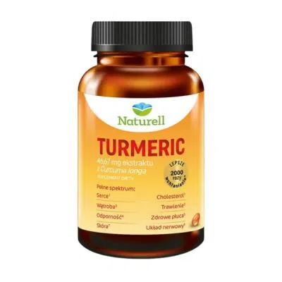 Naturell Turmeric, kaps., 60 szt