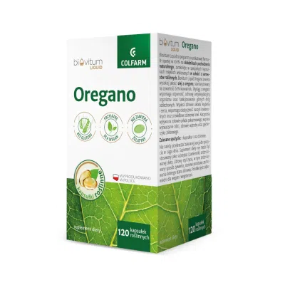 Oregano Colfarm, kaps.miękkie, 120 szt