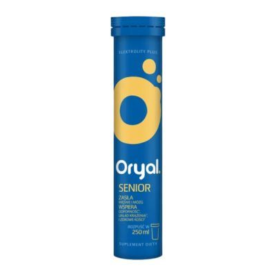 Oryal Senior, tabl.musuj., 20 szt