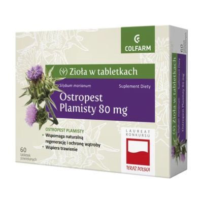 Ostropest plamisty, tabletki, 60 szt.