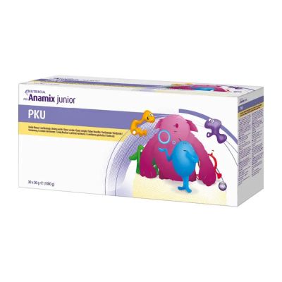 PKU Anamix Junior, proszek, smak waniliowy, 36 g, 30 szt.