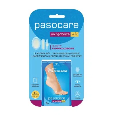 Plastry hydrokoloidowe na pęcherze pasocare MIX