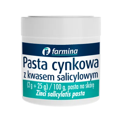 Pasta Lassara, (Avena), maść cynkowa z kwasem salicylowym, 20 g