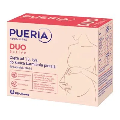 Pueria Duo Active, kaps., 90 szt
