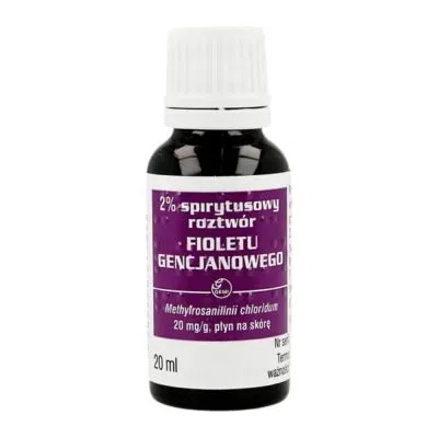 Pyoctanina (Gencjan.fiolet),2%,roztw.spiryt.,(Gemi), 20 ml