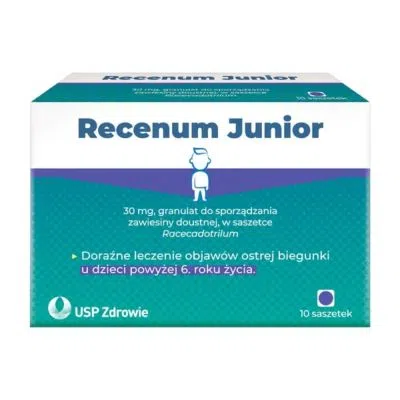 Recenum Junior, 30 mg, gran.d/sp.zaw.doustn., 10 sasz