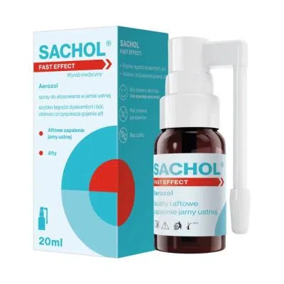 Sachol Fast Effect, aerozol, 20 ml