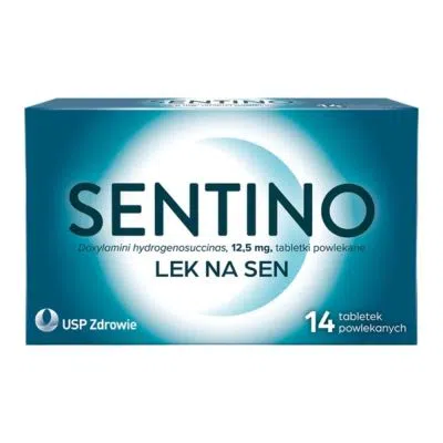 Sentino, 12,5 mg, tabl.powl., 14 szt