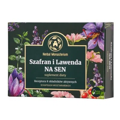 Szafran i Lawenda na Sen, kaps., 30 szt