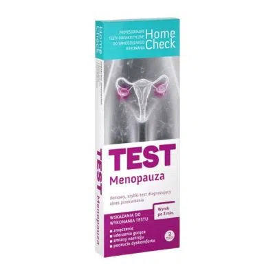 Test Menopauza, test diagnozujący okres przekwitania, 2 szt.