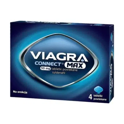 Viagra Connect Max, 50 mg, tabl.powl., 4 szt