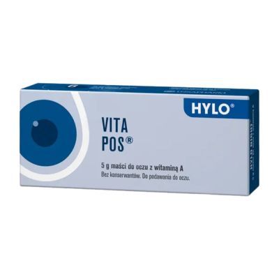 VitA POS, maść do oczu z witaminą A, 5 g
