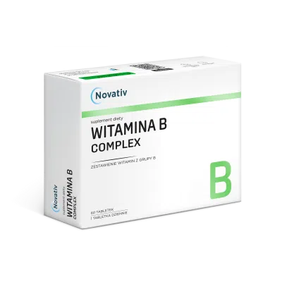 Novativ Witamina B complex, tabletki 60 sztuk