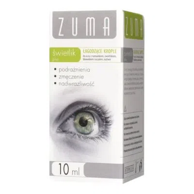 Zuma swietlik plus,krople d/oczu,lagodz,10mlx2,PROM.1000/22