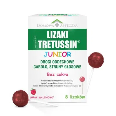 Lizaki Tretussin Junior, 8 szt.