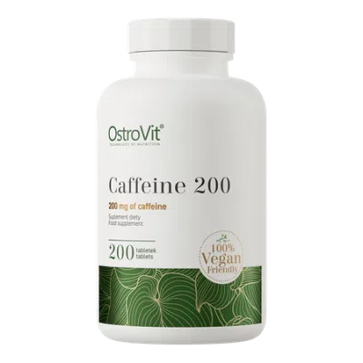 OstroVit, Kofeina, 200 mg VEGE, tabletki, 200 szt.
