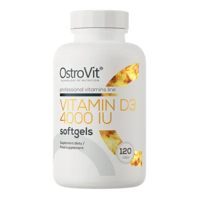 OstroVit, Vitamin D3 4000 IU, kapsułki, 120 szt.