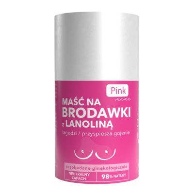 PINK MAMA, Maść na brodawki z lanoliną, 50 ml
