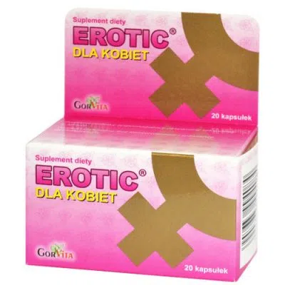 Erotic dla kobiet, kapsułki, 20 szt. (Gorvita)