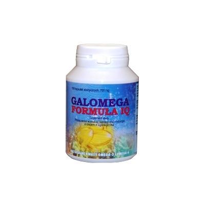 Galomega Formuła IQ, kapsułki elastyczne, 150 szt.