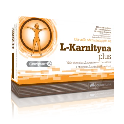 Olimp L-Karnityna Plus, tabletki do ssania, 80 szt.