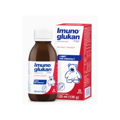 Imunoglukan P4H, płyn dla dzieci, 120 ml