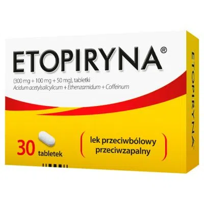 Etopiryna, tabletki od b&oacute;lu głowy, 30 szt.