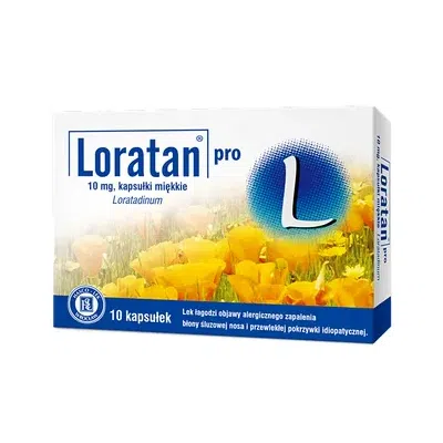 Loratan pro, 10 mg, kapsułki miękkie, 10 szt.