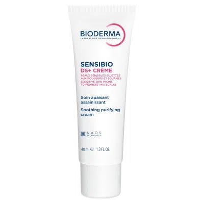 Bioderma Sensibio DS+ Creme, krem przeciw podrażnieniom, zmiękczający i wygładzający nask&oacute;rek, 40 ml