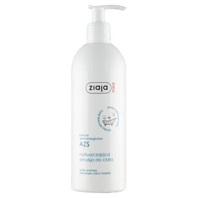 Ziaja Med Kuracja Dermatologiczna do sk&oacute;ry z AZS, emulsja natłuszczająca do ciała, 400 ml
