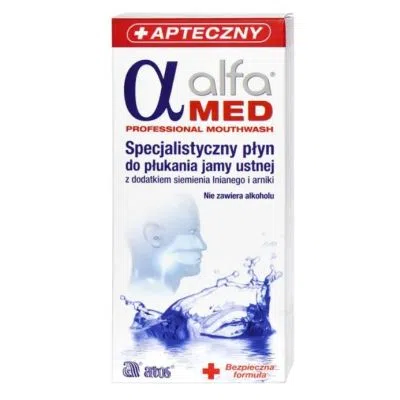 Alfa Med, Stomatologiczny płyn do higieny jamy ustnej dla os&oacute;b szczeg&oacute;lnie wymagających, 200ml